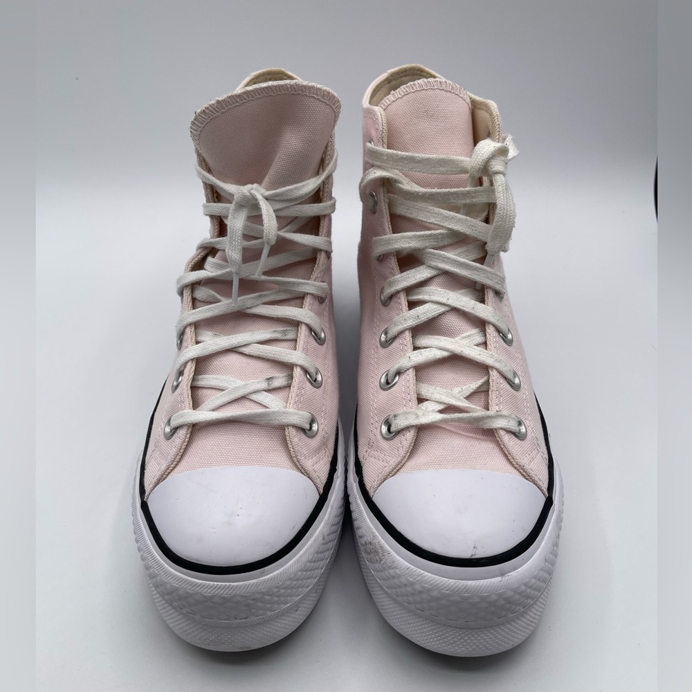 Converse Chuck Taylor All Star Lift Decade Pink High Top Platform Shoes 9.5 - Picture 3 of 7